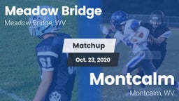 Matchup: Meadow Bridge vs. Montcalm  2020