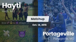 Matchup: Hayti vs. Portageville  2016