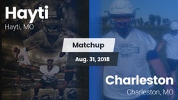 Matchup: Hayti vs. Charleston  2018