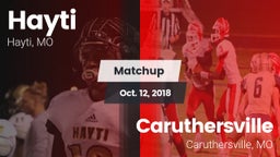 Matchup: Hayti vs. Caruthersville  2018