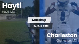 Matchup: Hayti vs. Charleston  2019