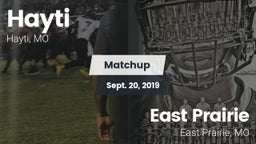 Matchup: Hayti vs. East Prairie  2019