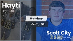 Matchup: Hayti vs. Scott City  2019