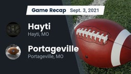 Recap: Hayti  vs. Portageville  2021