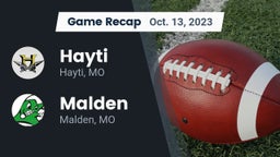 Recap: Hayti  vs. Malden  2023