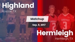 Matchup: Highland vs. Hermleigh  2017