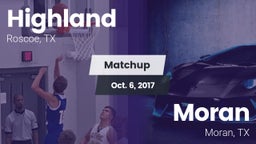 Matchup: Highland vs. Moran  2017