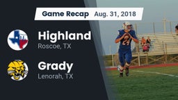 Recap: Highland  vs. Grady  2018