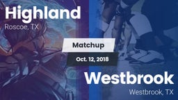 Matchup: Highland vs. Westbrook  2018