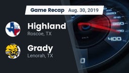 Recap: Highland  vs. Grady  2019