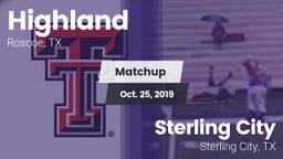 Matchup: Highland vs. Sterling City  2019