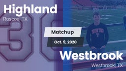 Matchup: Highland vs. Westbrook  2020