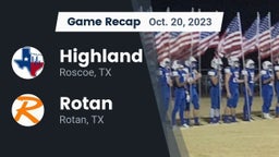 Recap: Highland  vs. Rotan  2023