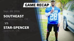 Recap: Southeast  vs. Star-Spencer  2016