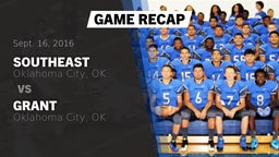 Recap: Southeast  vs. Grant  2016