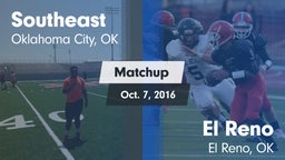 Matchup: Southeast vs. El Reno  2016