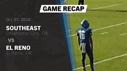 Recap: Southeast  vs. El Reno  2016
