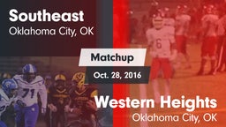 Matchup: Southeast vs. Western Heights  2016