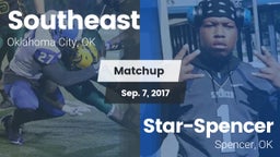 Matchup: Southeast vs. Star-Spencer  2017