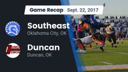 Recap: Southeast  vs. Duncan  2017