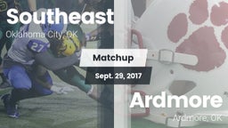 Matchup: Southeast vs. Ardmore  2017