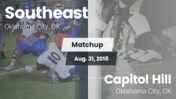 Matchup: Southeast vs. Capitol Hill  2018