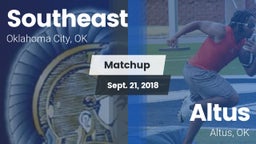 Matchup: Southeast vs. Altus  2018