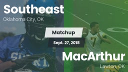 Matchup: Southeast vs. MacArthur  2018