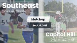 Matchup: Southeast vs. Capitol Hill  2019
