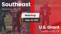 Matchup: Southeast vs. U.S. Grant  2019