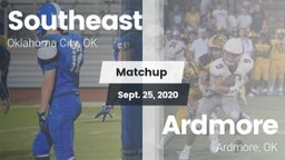 Matchup: Southeast vs. Ardmore  2020