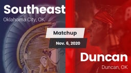 Matchup: Southeast vs. Duncan  2020