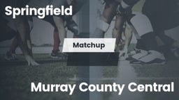 Matchup: Springfield vs. Murray County Central  2016