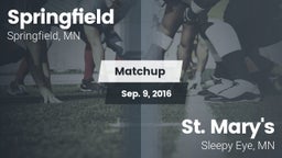 Matchup: Springfield vs. St. Mary's  2016