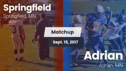 Matchup: Springfield vs. Adrian  2017