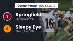 Recap: Springfield  vs. Sleepy Eye  2017