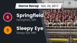 Recap: Springfield  vs. Sleepy Eye  2017