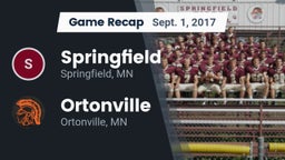 Recap: Springfield  vs. Ortonville  2017