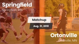 Matchup: Springfield vs. Ortonville  2018
