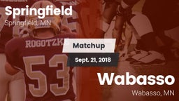 Matchup: Springfield vs. Wabasso  2018