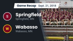 Recap: Springfield  vs. Wabasso  2018