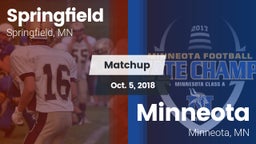 Matchup: Springfield vs. Minneota  2018