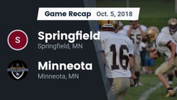 Recap: Springfield  vs. Minneota  2018