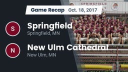 Recap: Springfield  vs. New Ulm Cathedral  2017