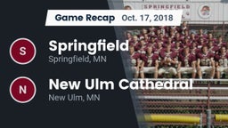 Recap: Springfield  vs. New Ulm Cathedral  2018