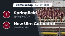 Recap: Springfield  vs. New Ulm Cathedral  2018