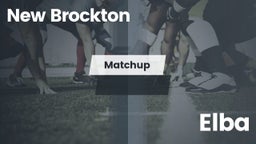 Matchup: New Brockton vs. Elba  2016