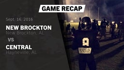 Recap: New Brockton  vs. Central  2016