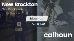 Matchup: New Brockton vs. calhoun 2016