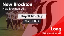 Matchup: New Brockton vs. Long  2016